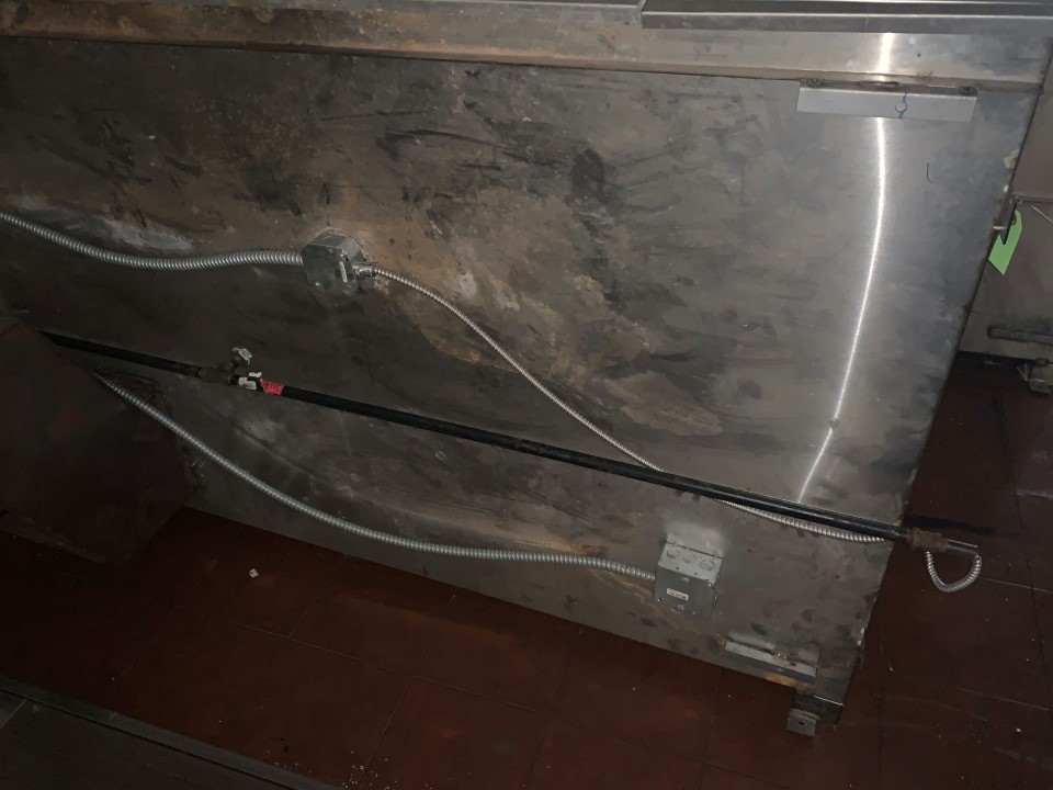 Larkin EO 14448 12' Exhaust Hood, Transamerican Equipment Company